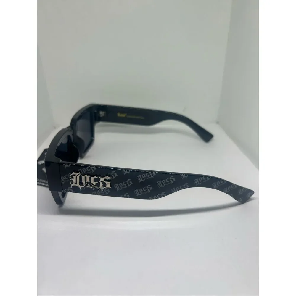 Locs Hardcore Shades Rectangular Sunglasses – UV Protection